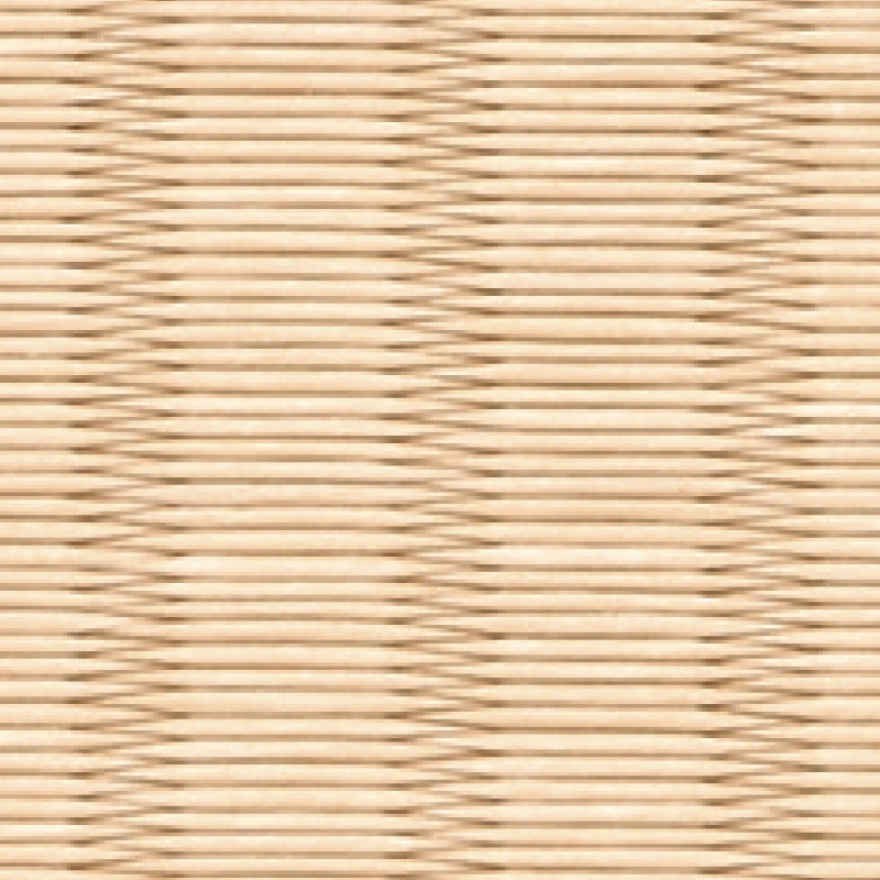 栗色の和紙を使用した縁あり畳おもて
