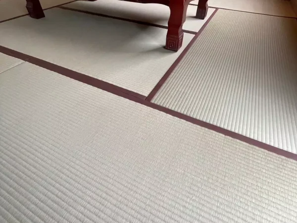 糸引き綿二芯の畳表を使った和室